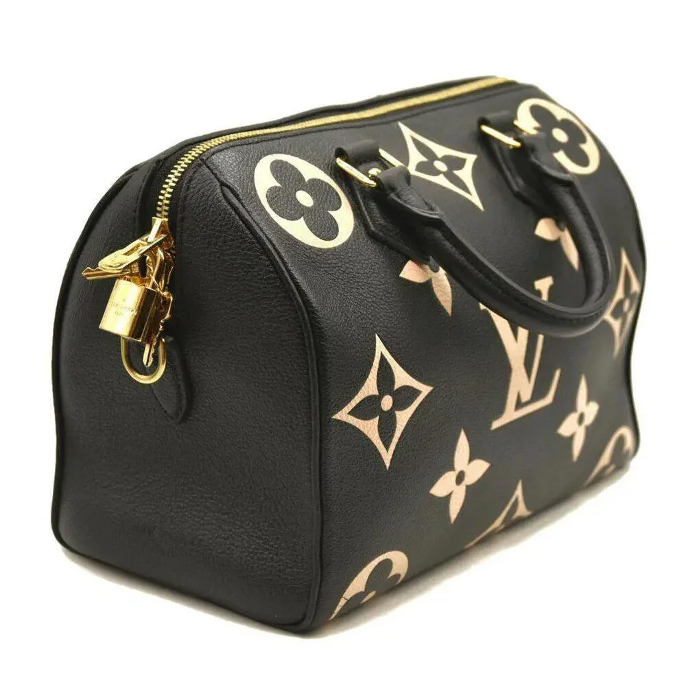 LOUIS VUITTON Empreinte Monogram Giant Speedy Bandouliere